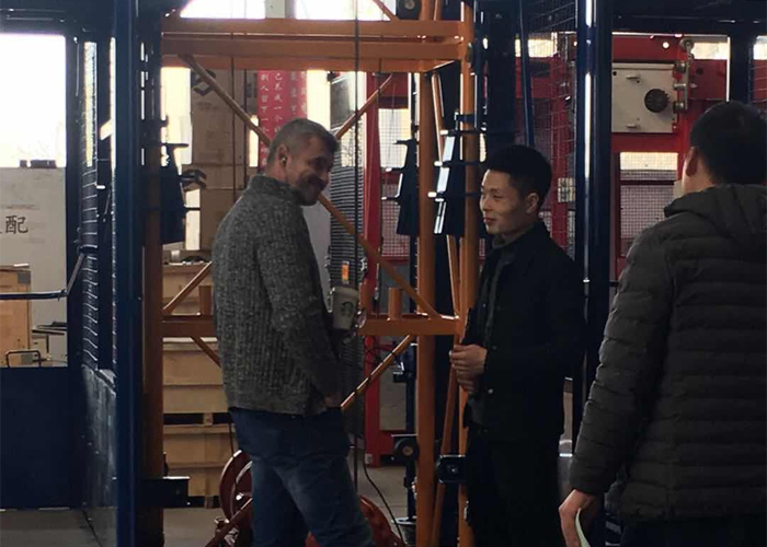 考察物料提升機 考察物料提升機